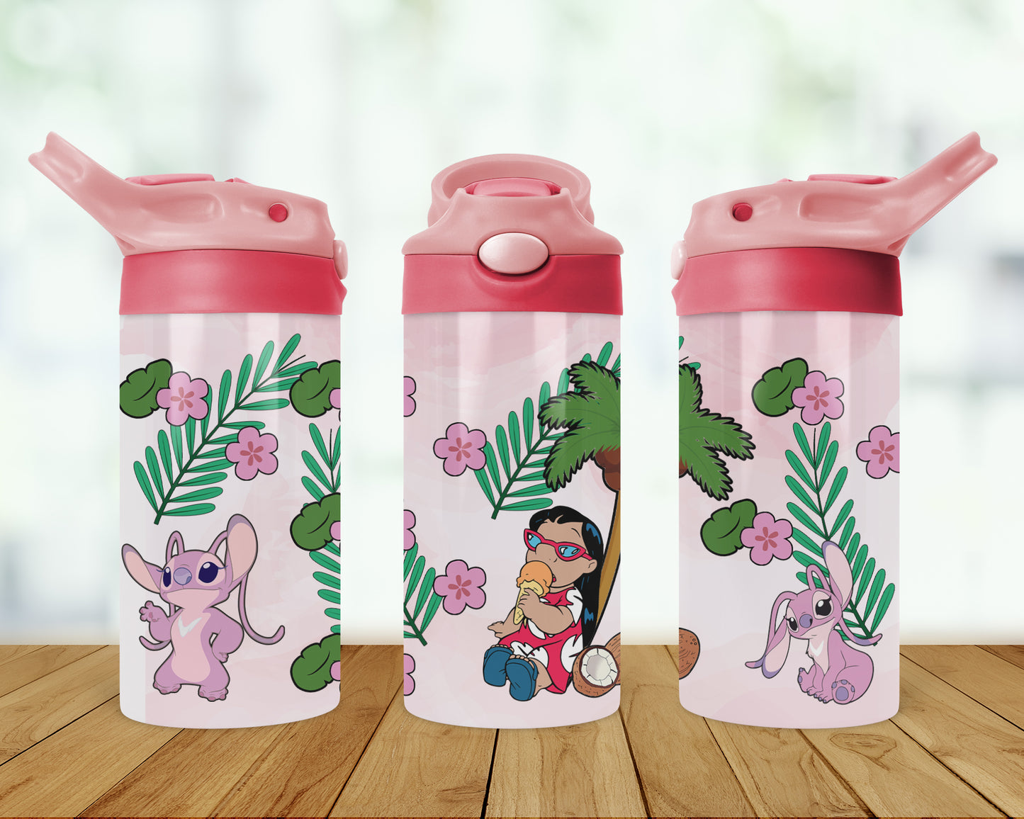Blue and Pink characters