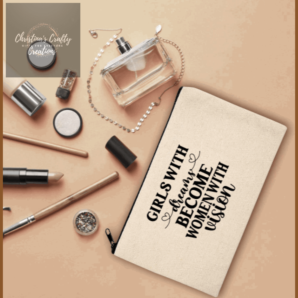 Canvas Makeup Bag