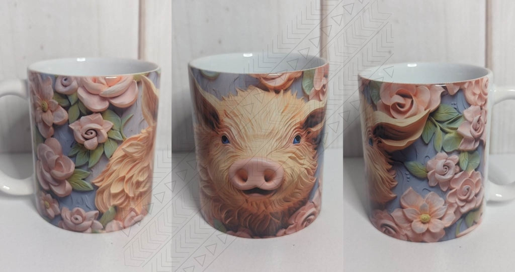 3D Piggy Mug