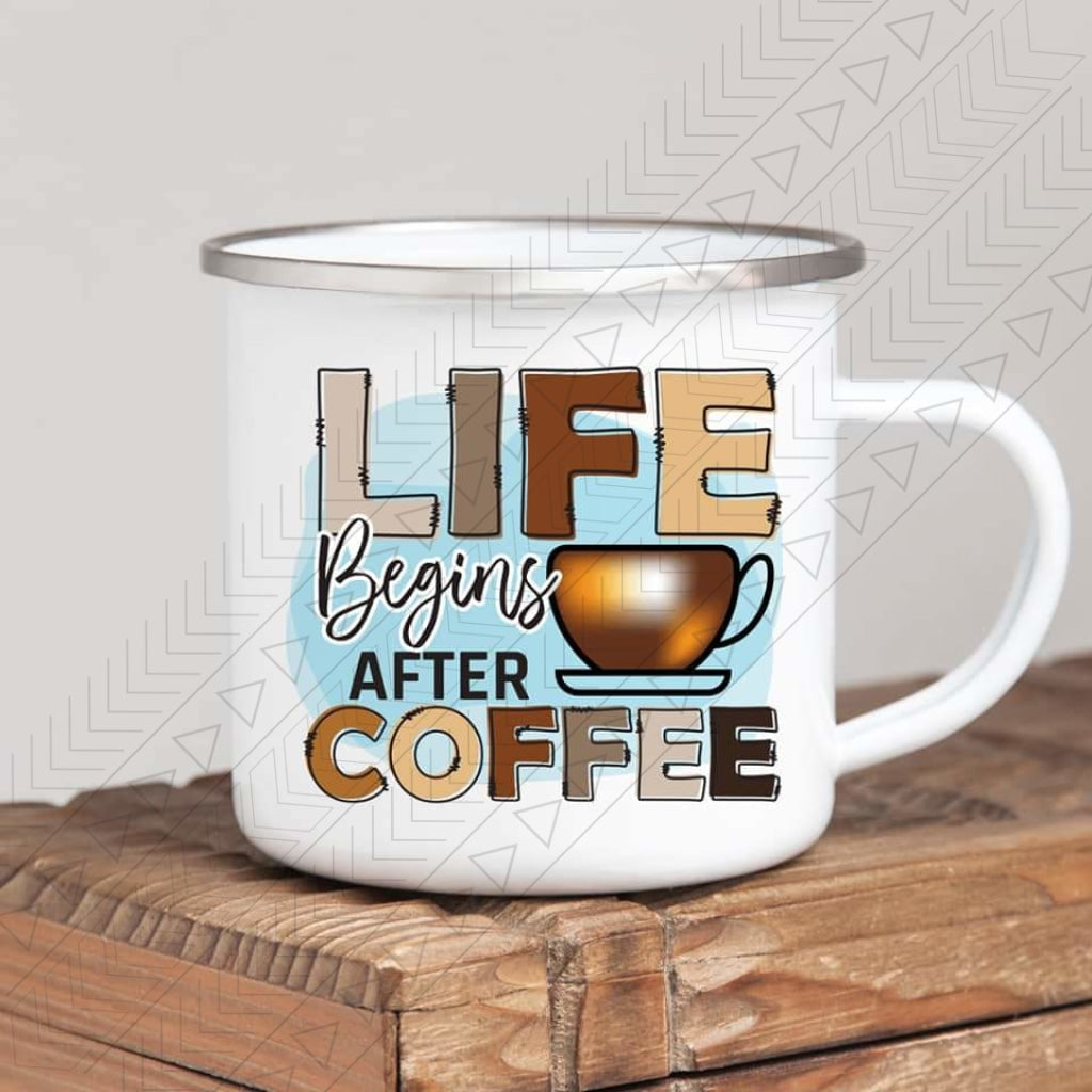 After Coffee Enamel Mug Mug
