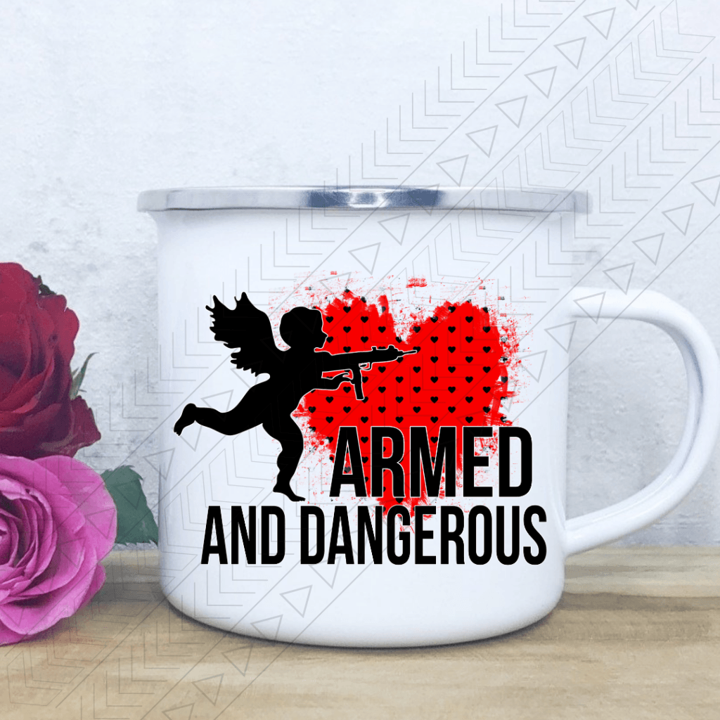 Armed & Dangerous Enamel Mug Mug
