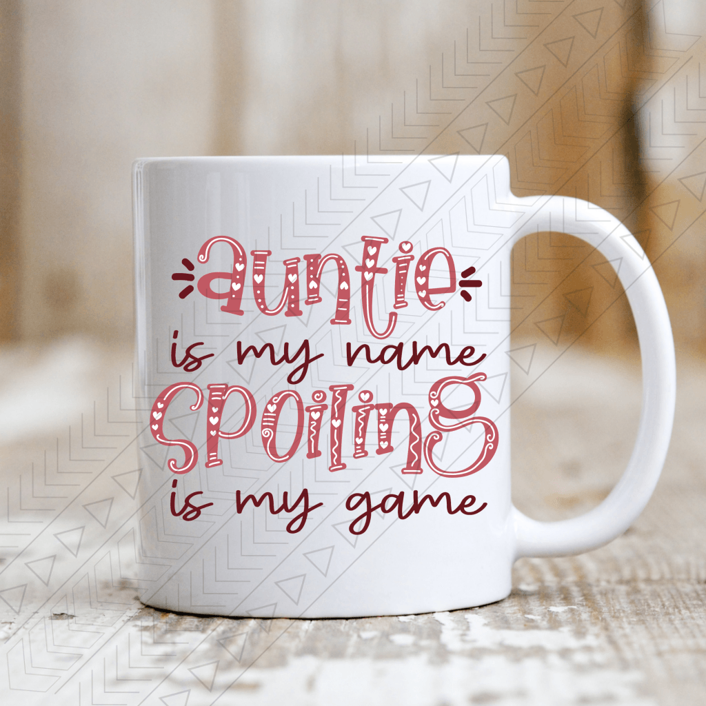 Auntie Is My Name Mug
