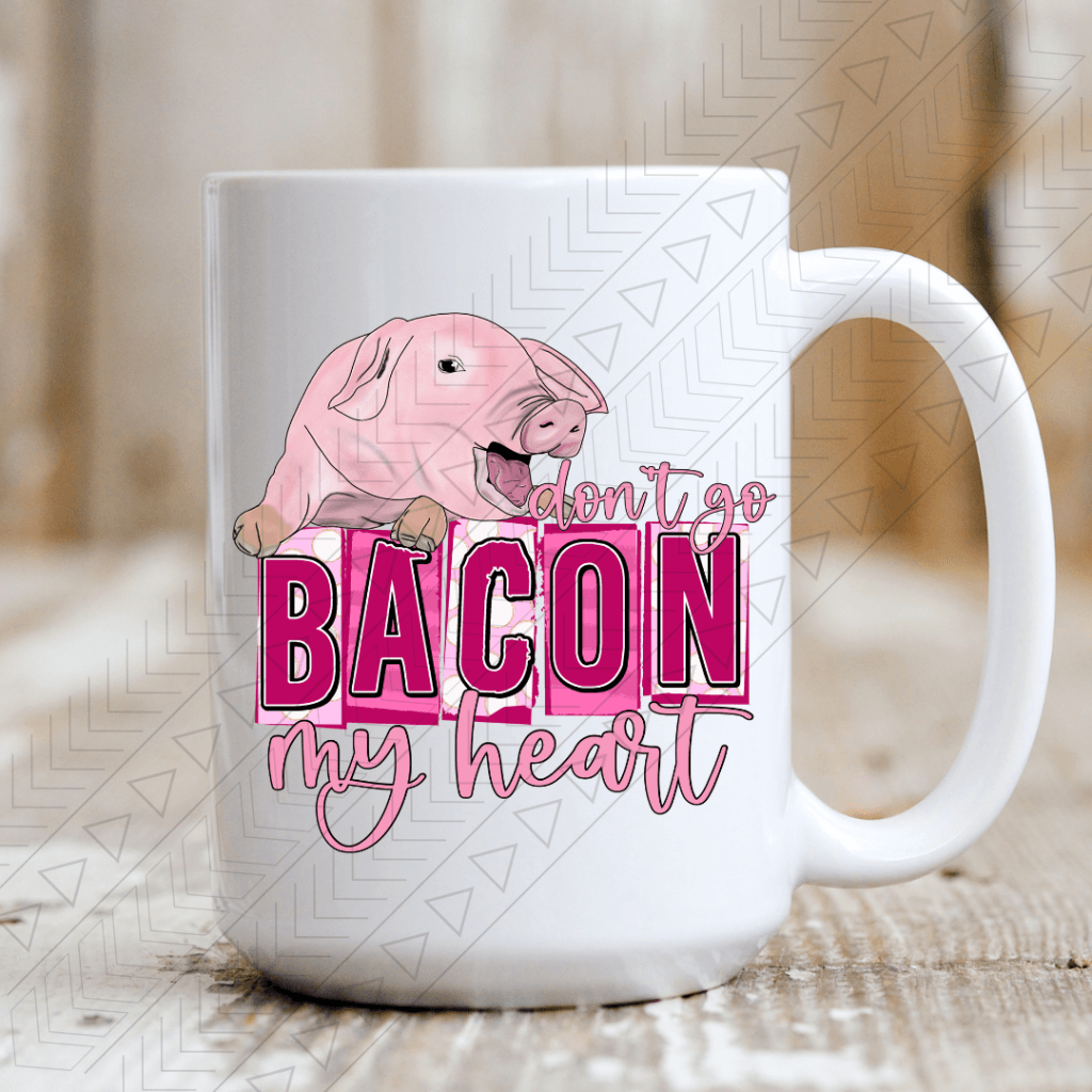 Bacon My Heart Ceramic Mug 15Oz Mug