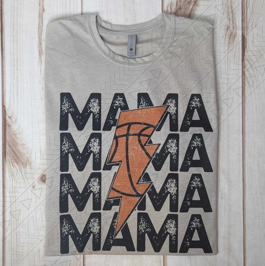 Basketball Mama Bolt Shirts & Tops