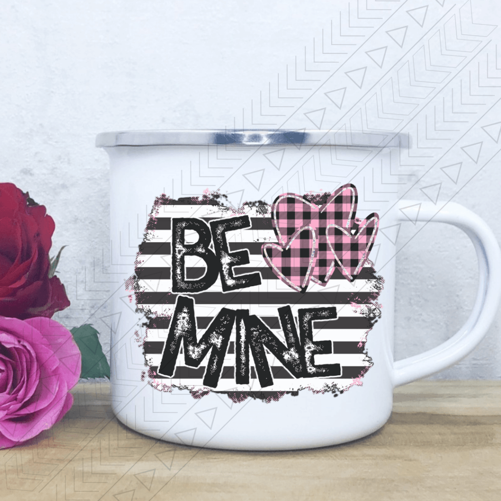 Be Mine Enamel Mug Mug