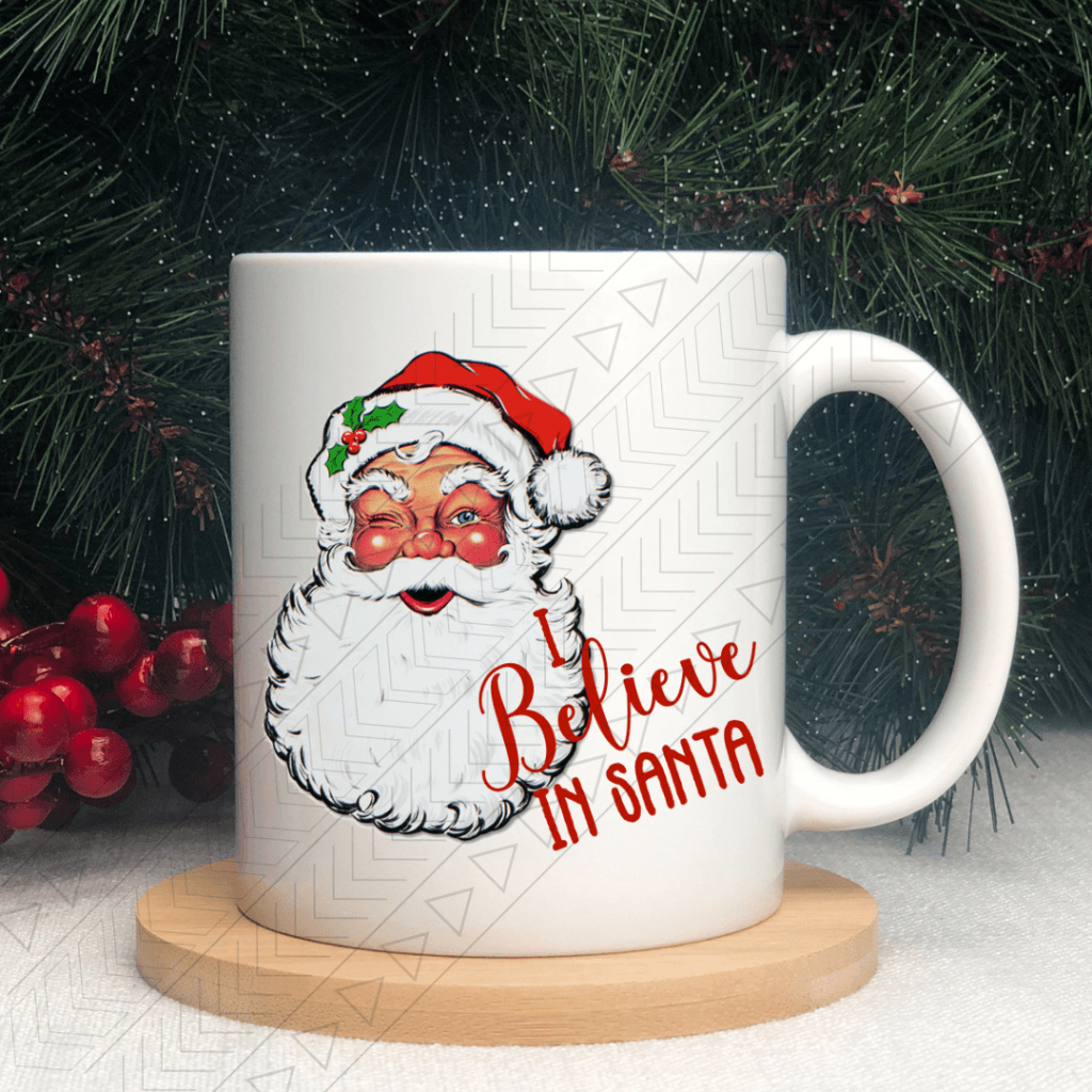 Believe In Santa Ceramic Mug 11Oz Mug