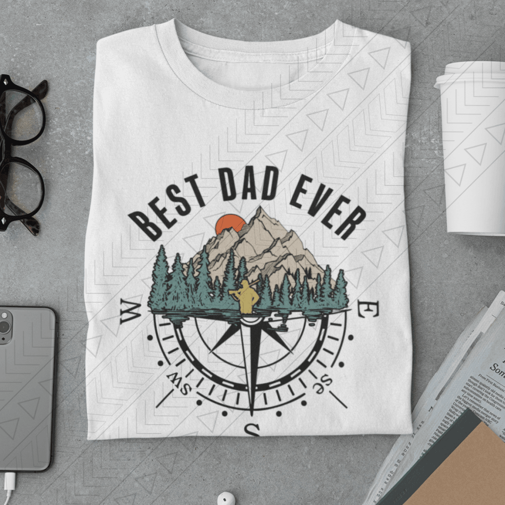 Best Dad Ever (Compass) Shirts & Tops