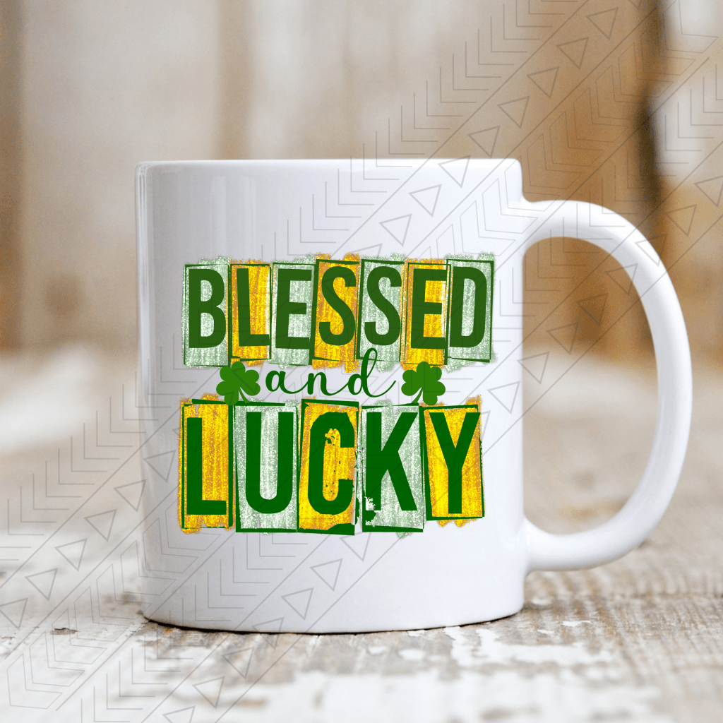 Blessed And Lucky Mug