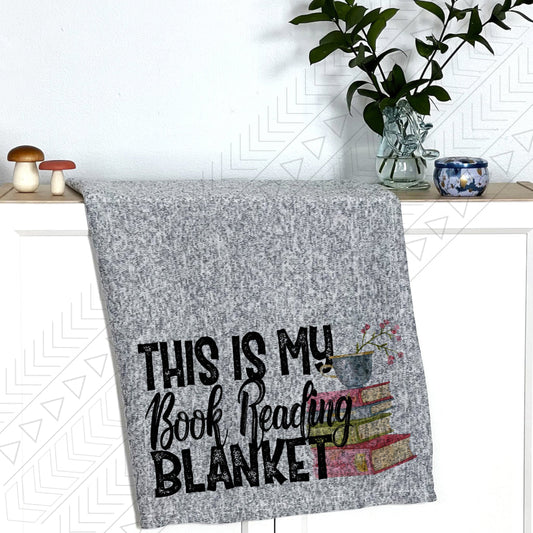 Book Reading Blanket Blanket