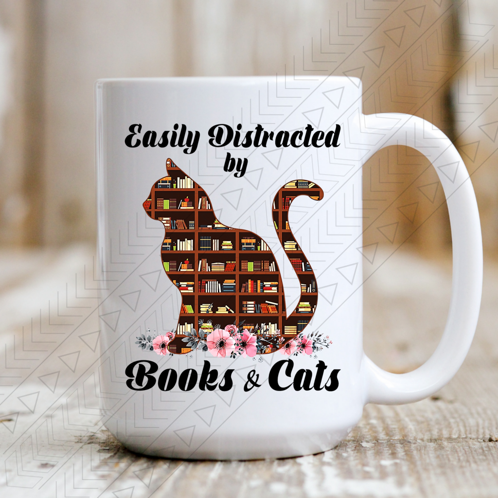 Books And Cats Mug