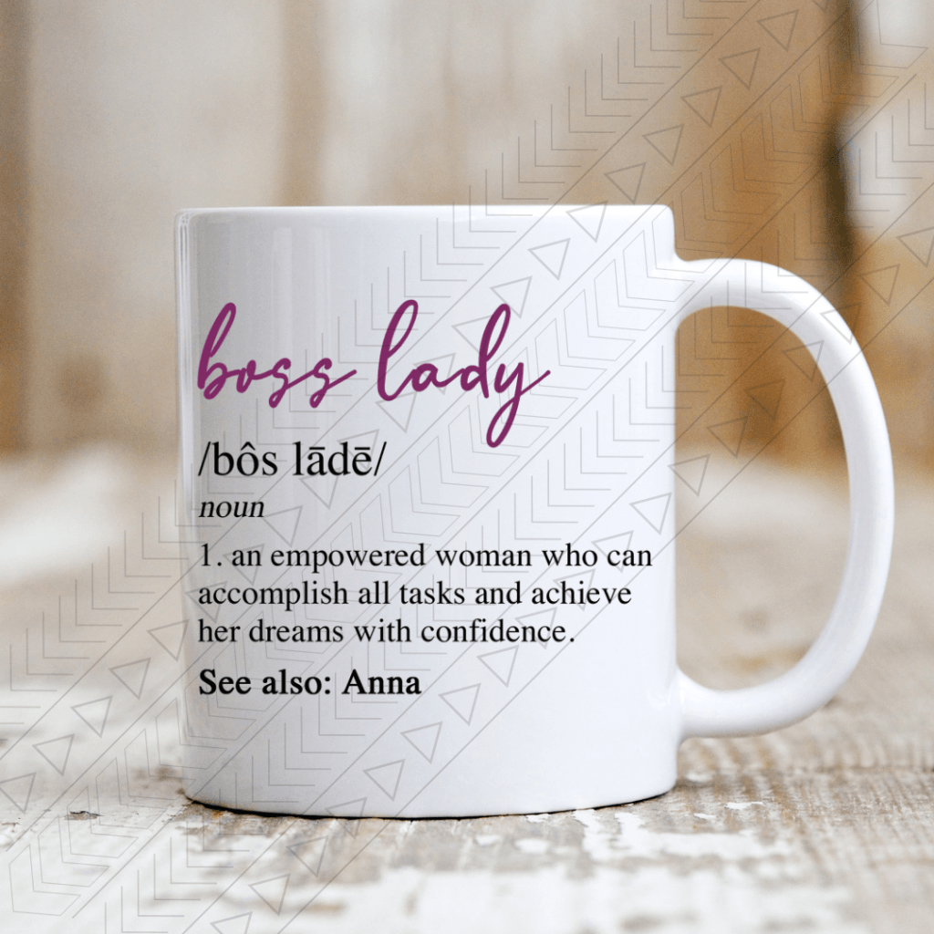 Boss Lady Ceramic Mug 11Oz Mug