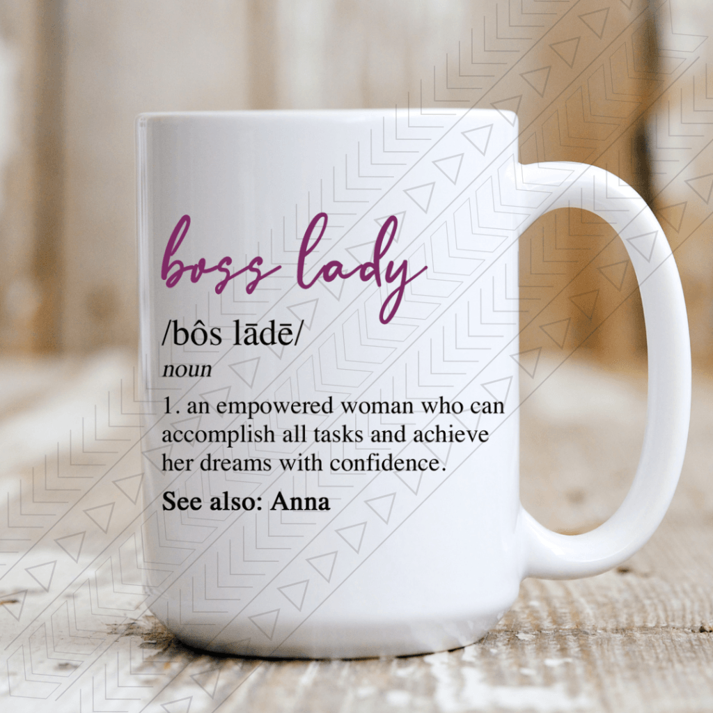 Boss Lady Ceramic Mug 15Oz Mug