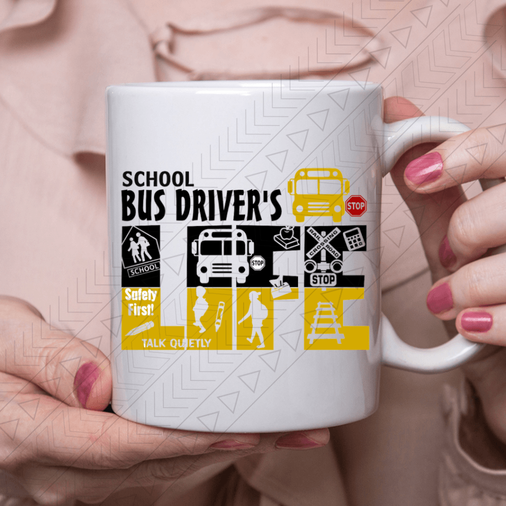 Bus Driver Life Ceramic Mug 11Oz Mug