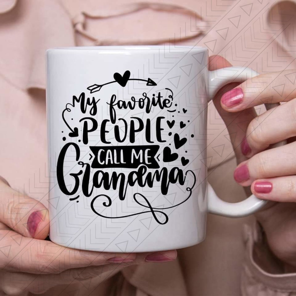 Call Me Grandma Ceramic Mug 11Oz Mug