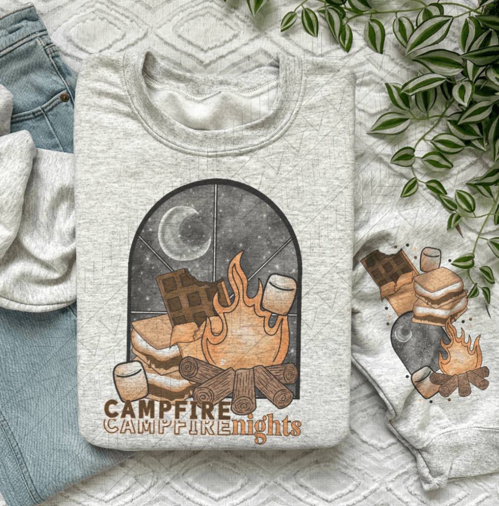 Campfire Nights Sweatshirt Shirts & Tops