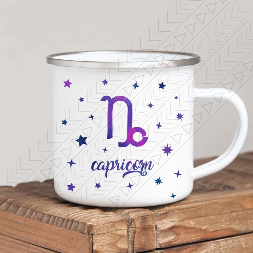 Capricorn Enamel Mug Mug