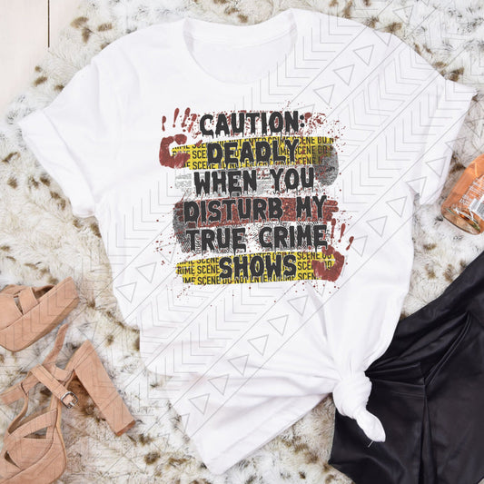 Caution: Deadly Shirts & Tops