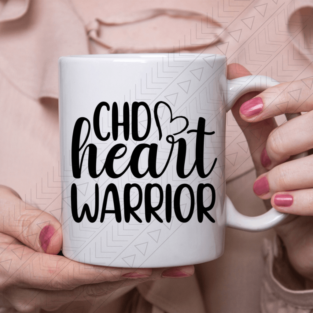 Chd Heart Warrior Ceramic Mug 11Oz Mug