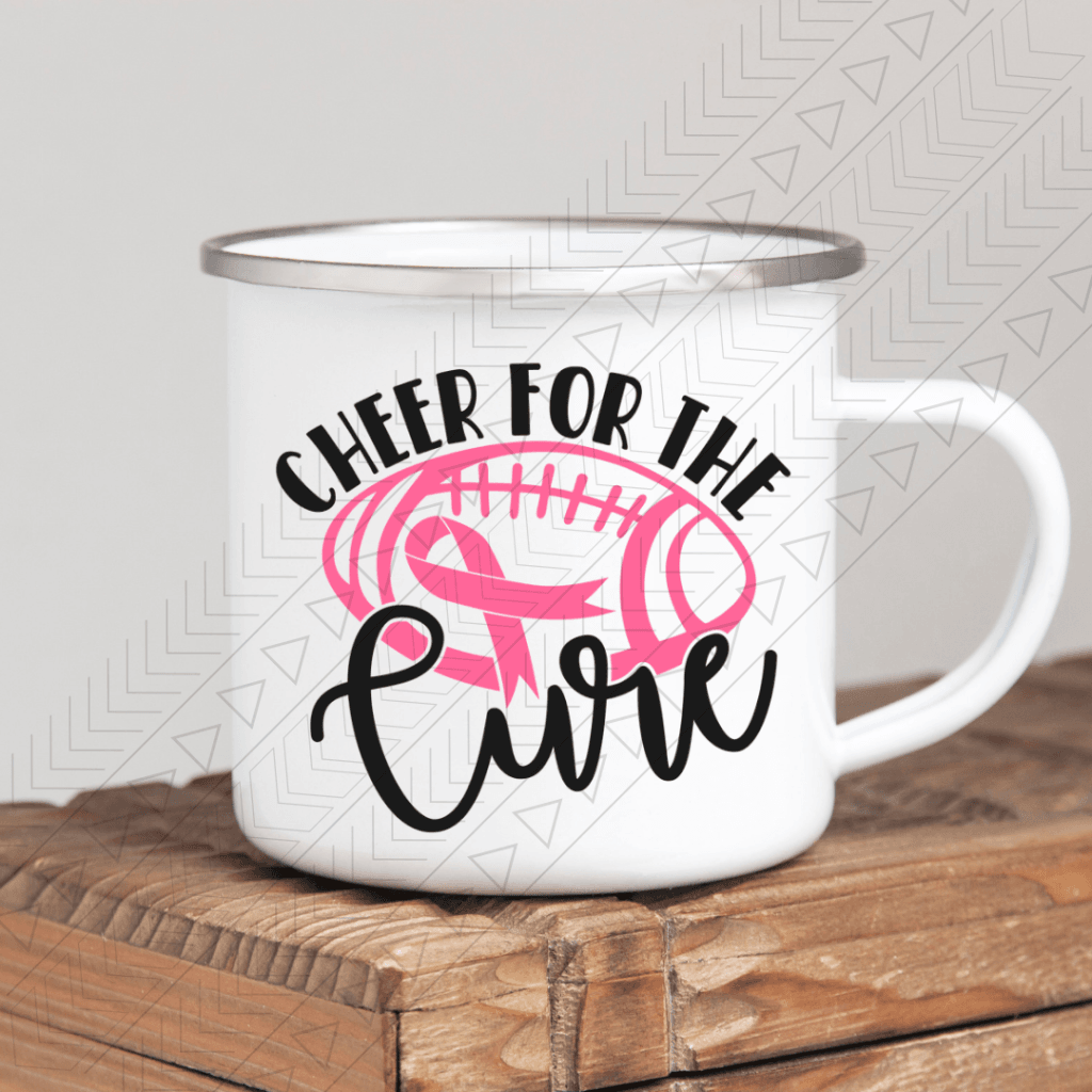 Cheer For The Cure Enamel Mug Mug