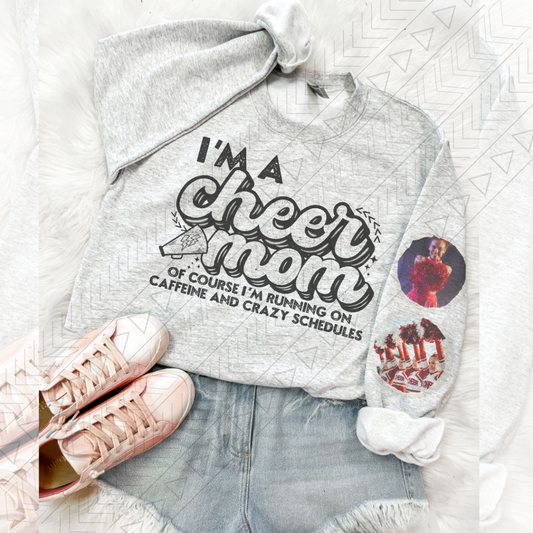 I’m A Cheer Mom W/Custom Photos Shirts & Tops