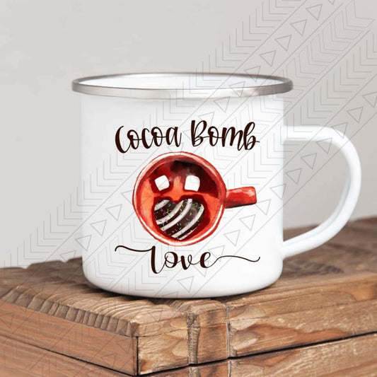 Cocoa Bomb Love Enamel Mug Mug