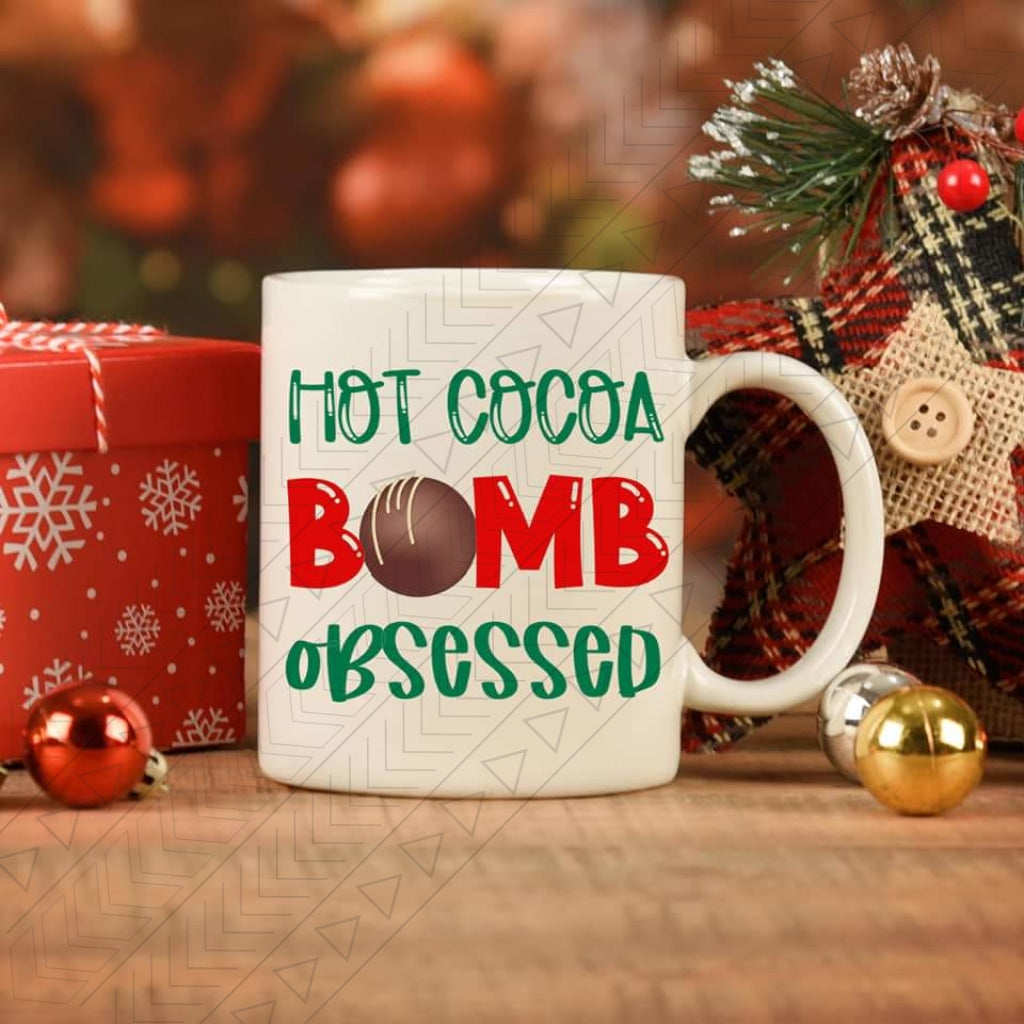 Cocoa Bomb Obsessed Ceramic Mug 11Oz Mug