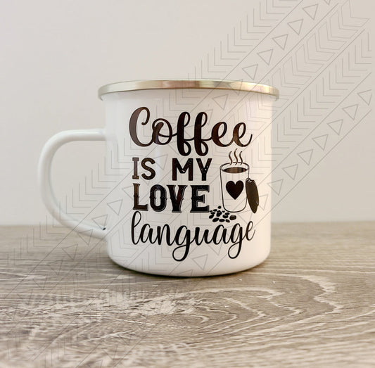 Coffee Love Language Mug