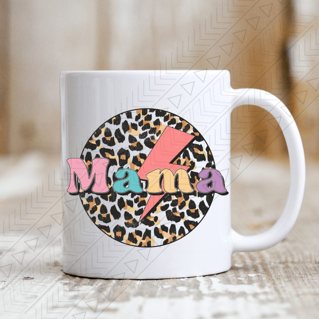 Colorful Leopard Mama Ceramic Mug 11Oz Mug