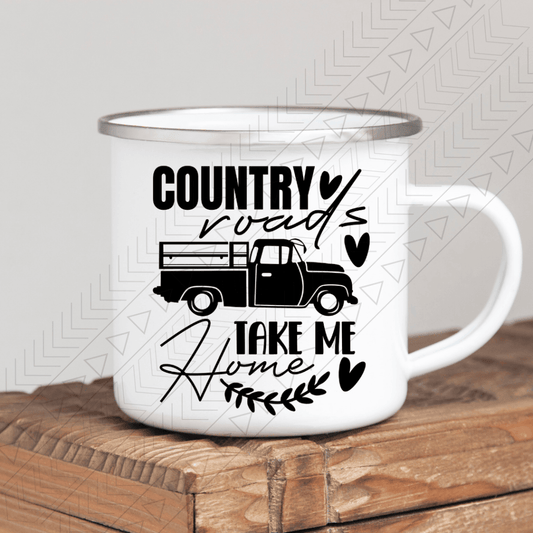Country Road Enamel Mug Mug