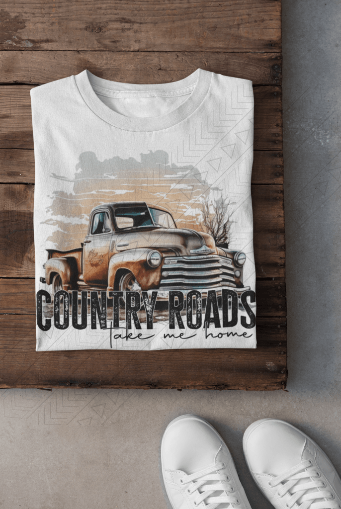 Country Roads Take Me Home Shirts & Tops