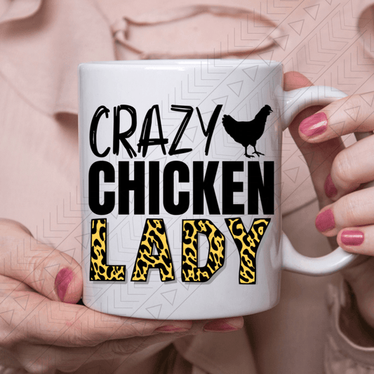 Crazy Chicken Lady Ceramic Mug 11Oz Mug
