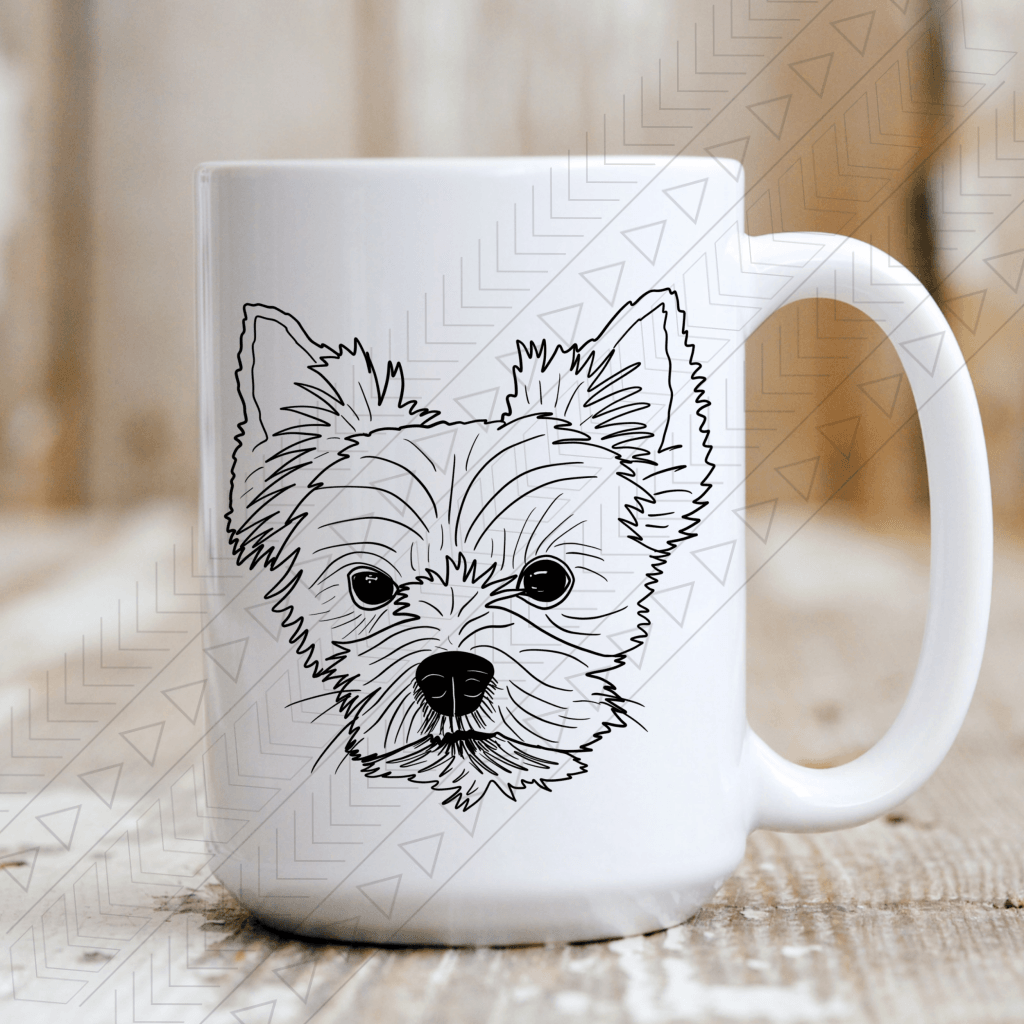 Custom Dog Breed (1 Dog) Ceramic Mug 15Oz / None Mug