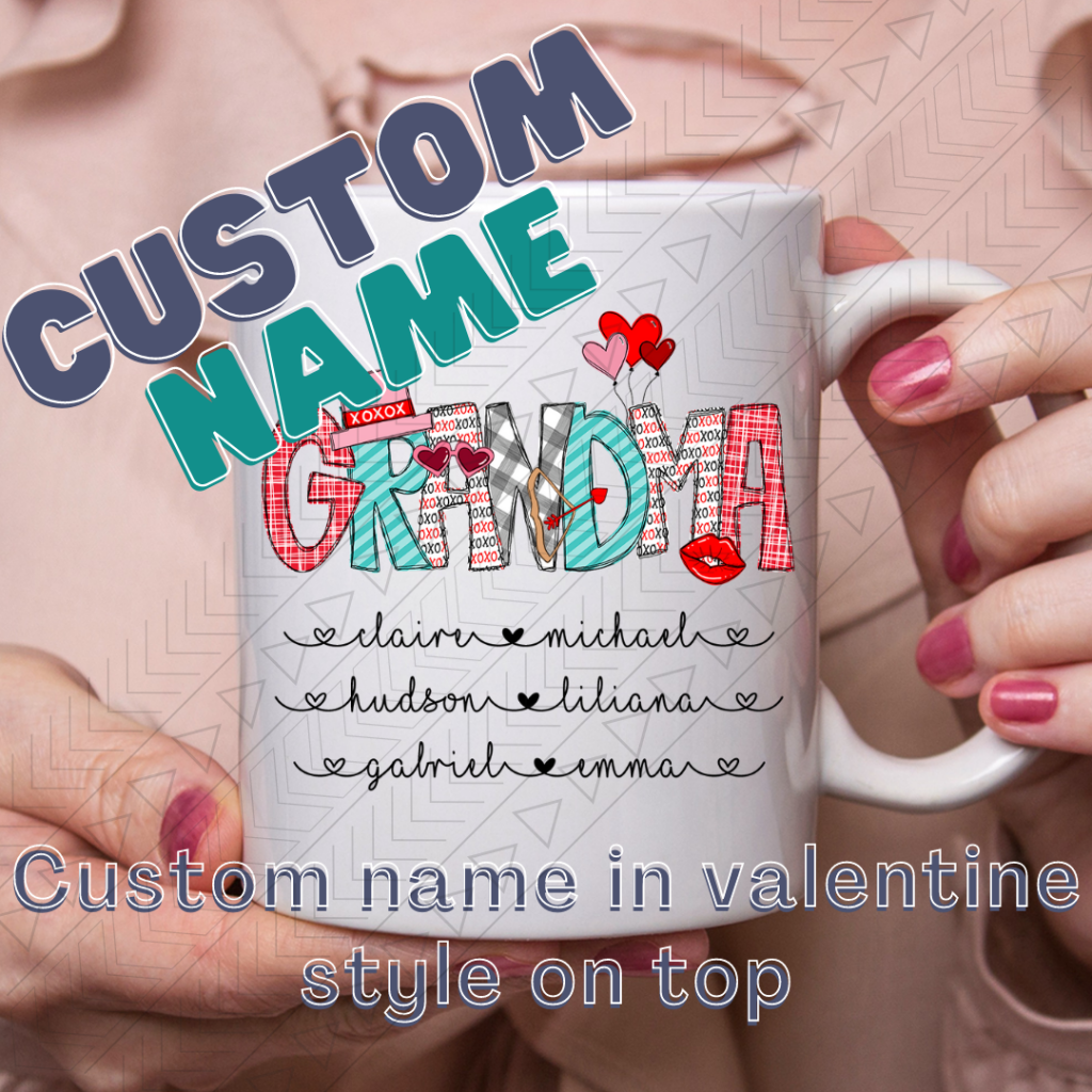 Custom Valentine With Names Ceramic 11Oz Mug Mug