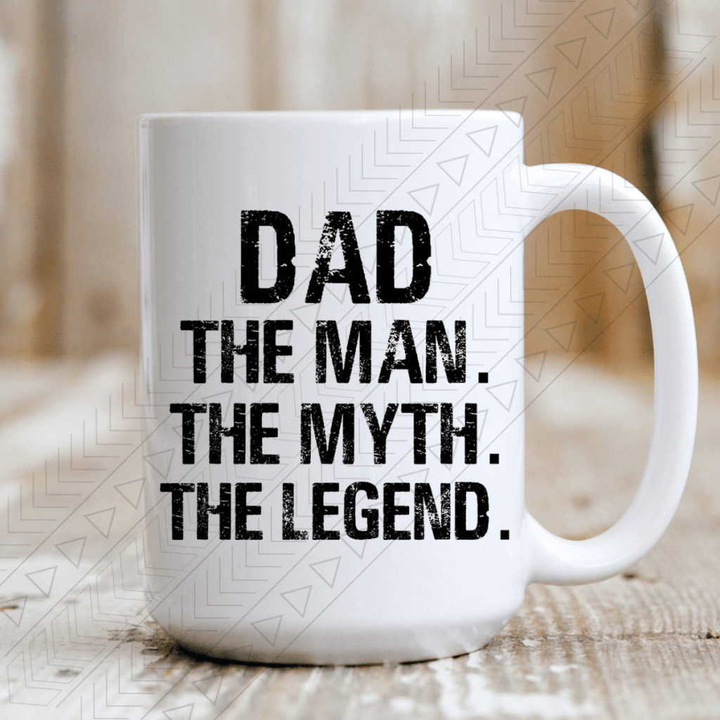 Dad: The Man Ceramic Mug 15Oz Mug