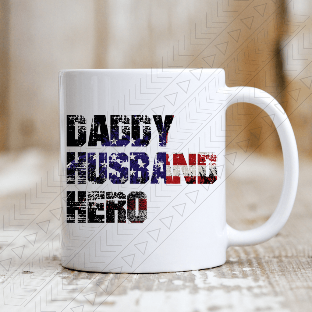Daddy Husband Hero Ceramic Mug 11Oz Mug