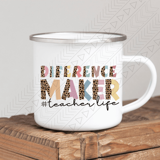 Difference Maker Enamel Mug Mug