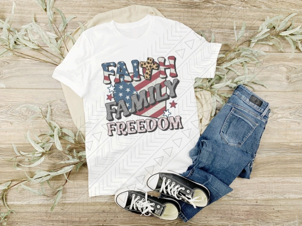 Faith Family Freedom Shirts & Tops