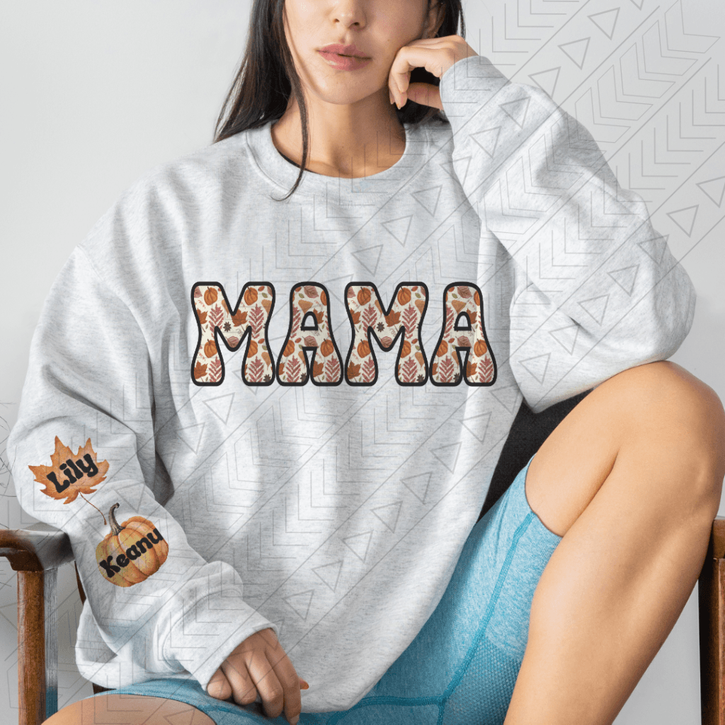 Fall Mama Sweatshirt (Custom) Shirts & Tops
