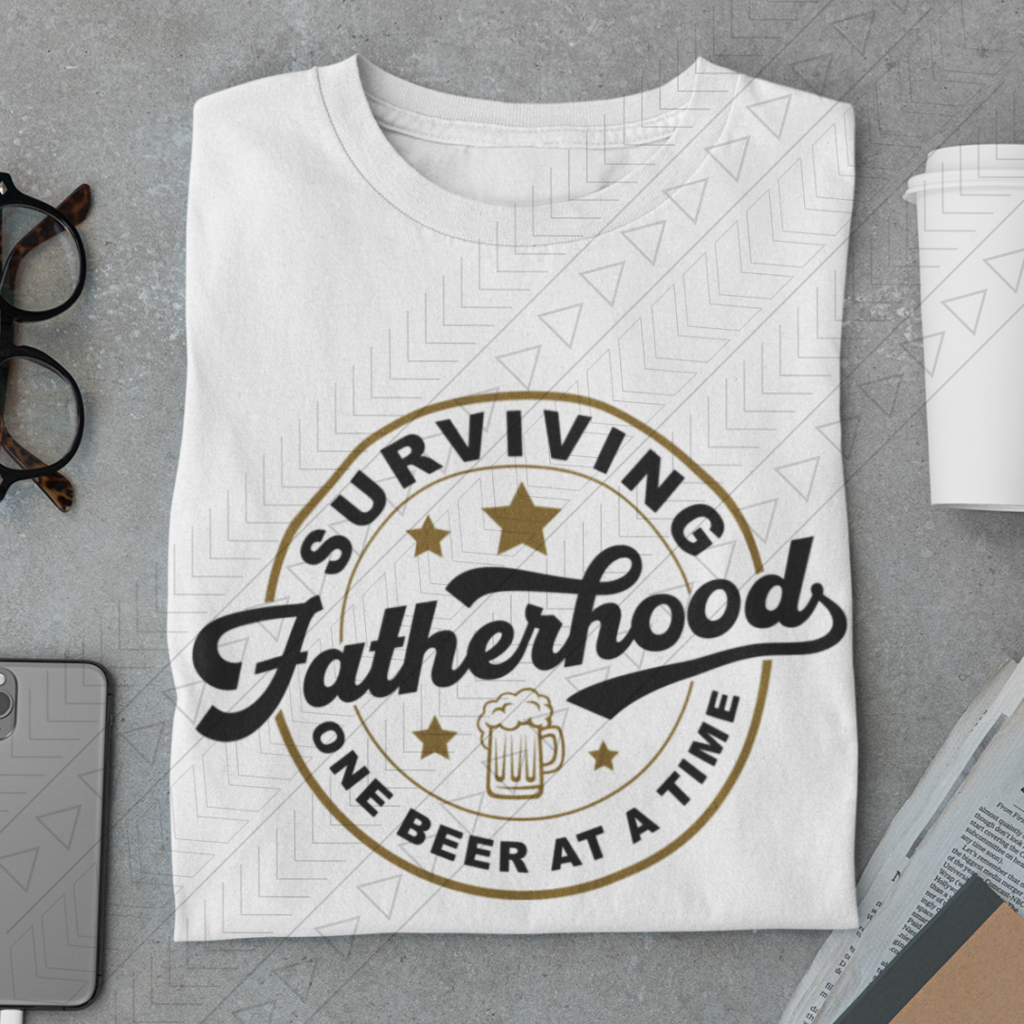Fatherhood One Beer At A Time Shirts & Tops