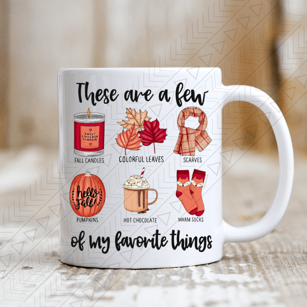 Favorite Things (Fall) Ceramic Mug 11Oz Mug
