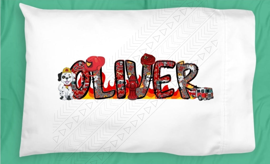 Firefighter Pillowcase Personalized Pillowcases