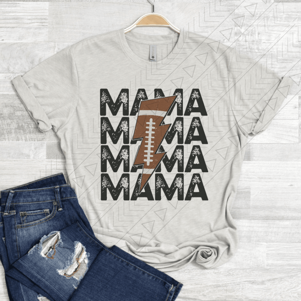 Football Mama Bolt Shirts & Tops