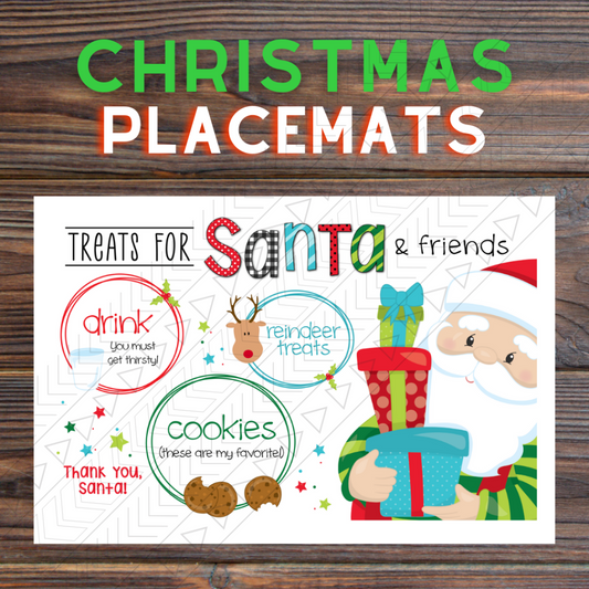 For Santa & Friends Placemat