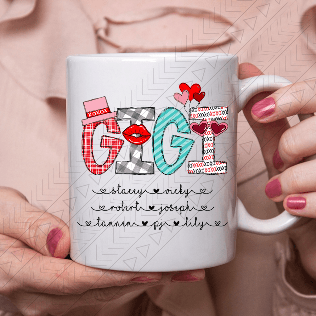Gigi Custom Valentine Ceramic Mug 11Oz Mug