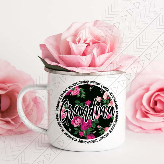 Grandma Floral Mug