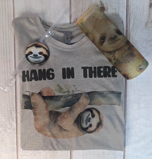 Hang In There Tee Shirts & Tops