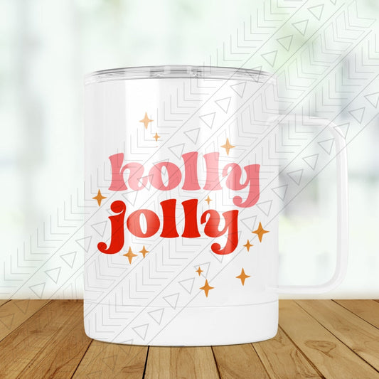 Holly Jolly Travel Mugs