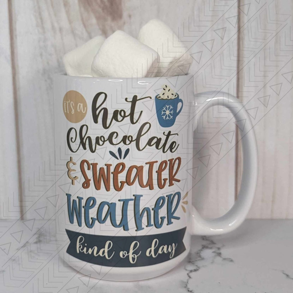 Hot Chocolate Weather Mug