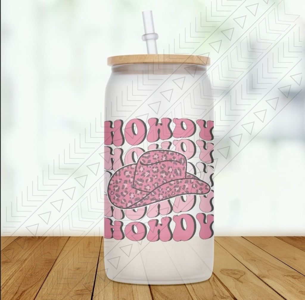 Howdy Glass Can