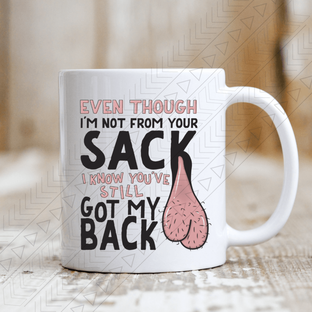 I Know You Got My Back Ceramic Mug 11Oz / Pink Mug